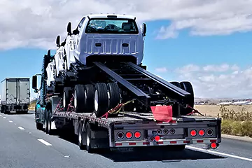 Tow Truck in Gaslamp Quarter, CA